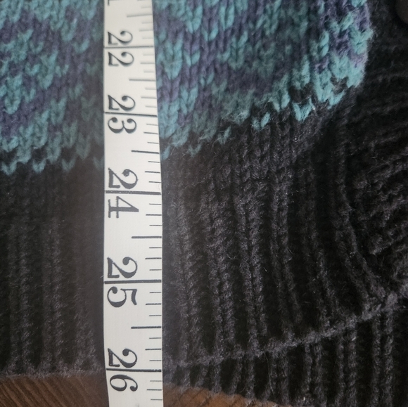 Med Woods & Gray Button Sweater - Picture 9 of 10